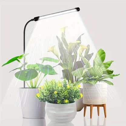 USB Plant Grow Light with Timer - Full Spectrum 6000K Dimmable