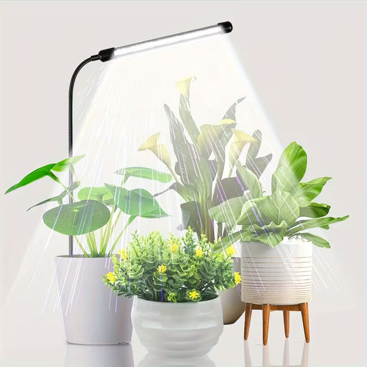 USB Plant Grow Light with Timer - Full Spectrum 6000K Dimmable