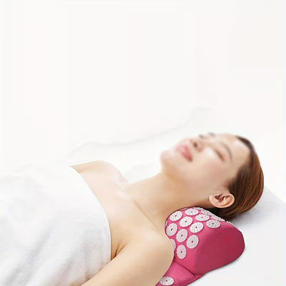 Acupressure Mat and Pillow Set - 3pcs Massage Set for Back & Neck Relief
