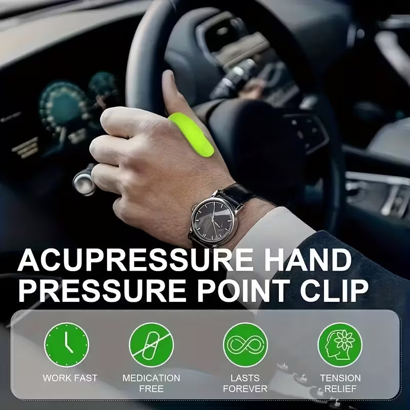 Wearable Thumb Shiatsu Massager - Acupressure Relief Device