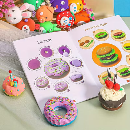 Air Dry Clay Set 500g - 50 Colors with Tools & Molds
