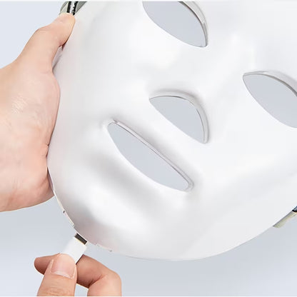 7-Color LED Light Therapy Face Mask - USB Rechargeable