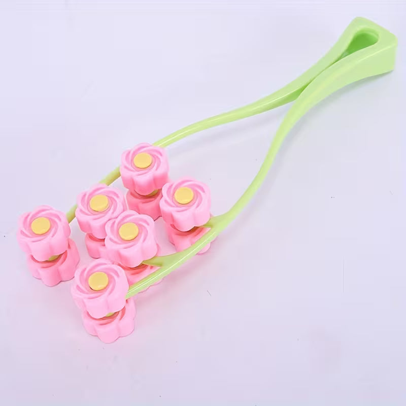 Flower-Shaped Face Roller Massager - V-Line Lifting Tool