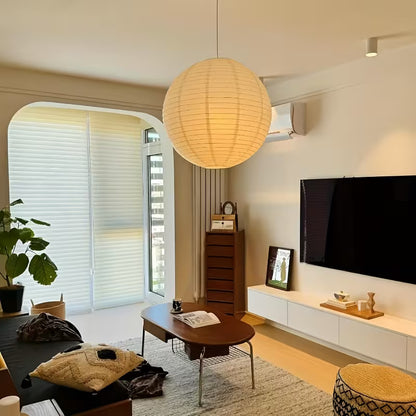 Round Rice Paper Lampshade 40cm (16") - Pendant Light Shade