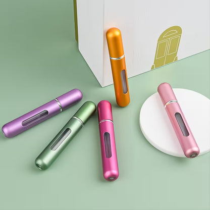Mini Portable Perfume Atomizer - Refillable Travel Spray Bottle