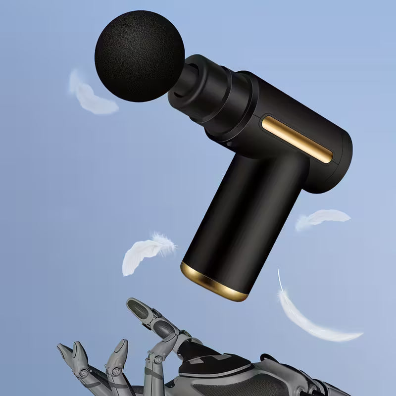 Portable Massage Gun - Deep Tissue Muscle Massager for Back & Neck