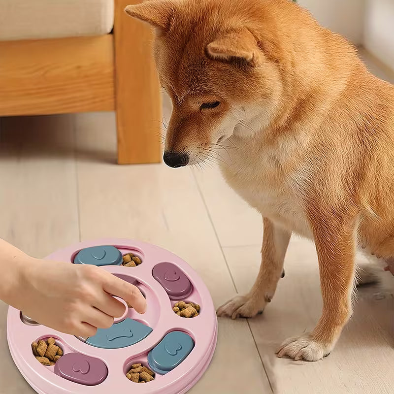 Interactive Dog Puzzle Feeder - Slow Feeding & Mental Stimulation Toy