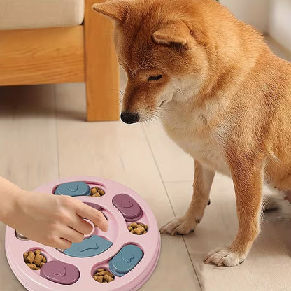 Interactive Dog Puzzle Feeder - Slow Feeding & Mental Stimulation Toy