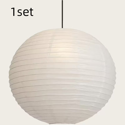 Round Rice Paper Lampshade 40cm (16") - Pendant Light Shade