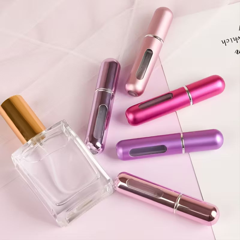 Mini Portable Perfume Atomizer - Refillable Travel Spray Bottle