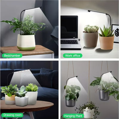 USB Plant Grow Light with Timer - Full Spectrum 6000K Dimmable