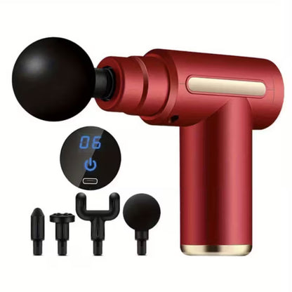 Portable Massage Gun - Deep Tissue Muscle Massager for Back & Neck