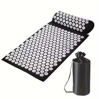 Acupressure Mat and Pillow Set - 3pcs Massage Set for Back & Neck Relief