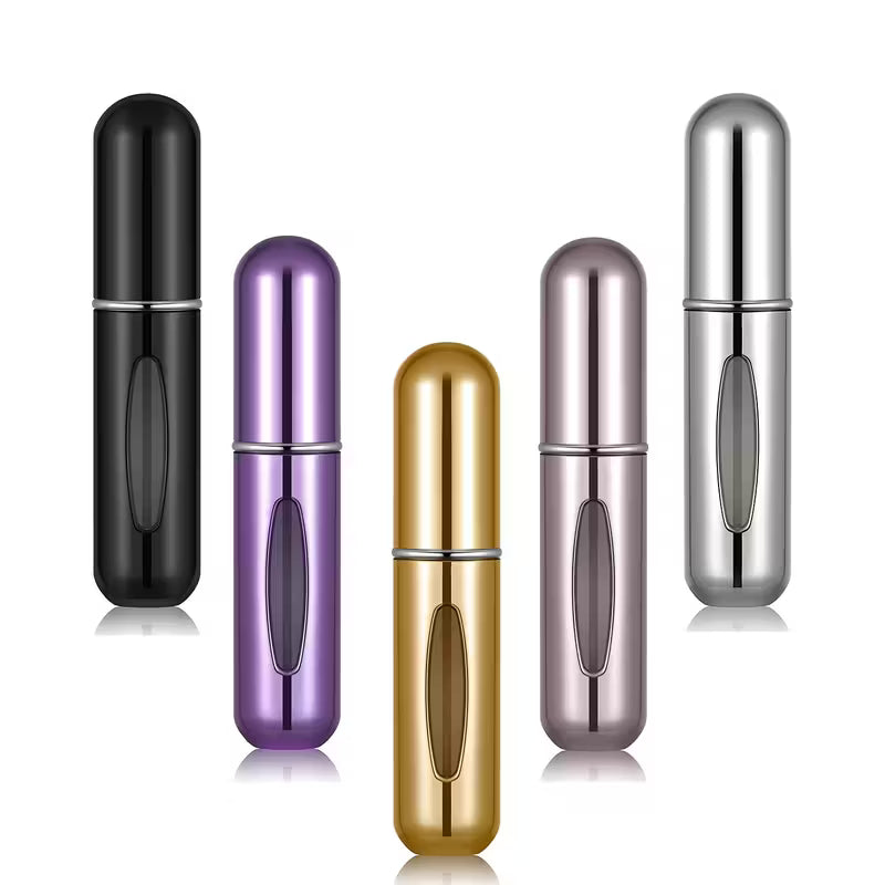 Mini Portable Perfume Atomizer - Refillable Travel Spray Bottle