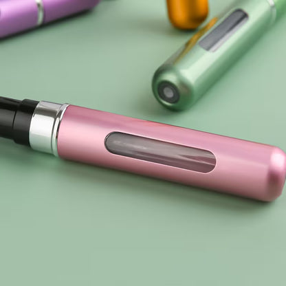 Mini Portable Perfume Atomizer - Refillable Travel Spray Bottle