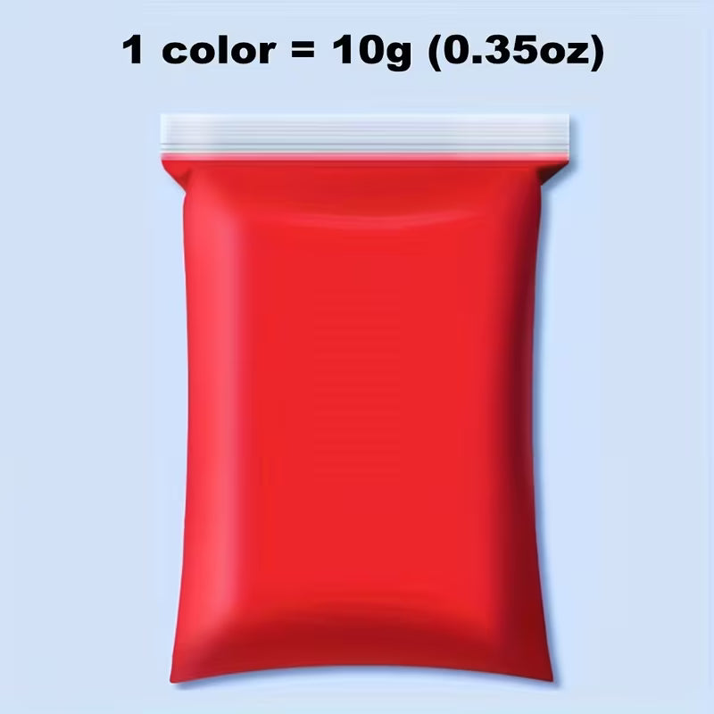 Air Dry Clay Set 500g - 50 Colors with Tools & Molds