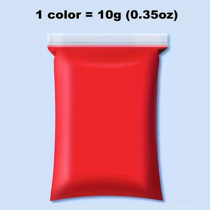 Air Dry Clay Set 500g - 50 Colors with Tools & Molds